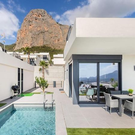 Casa Con Piscina Privada Polop Villa Luaran gambar