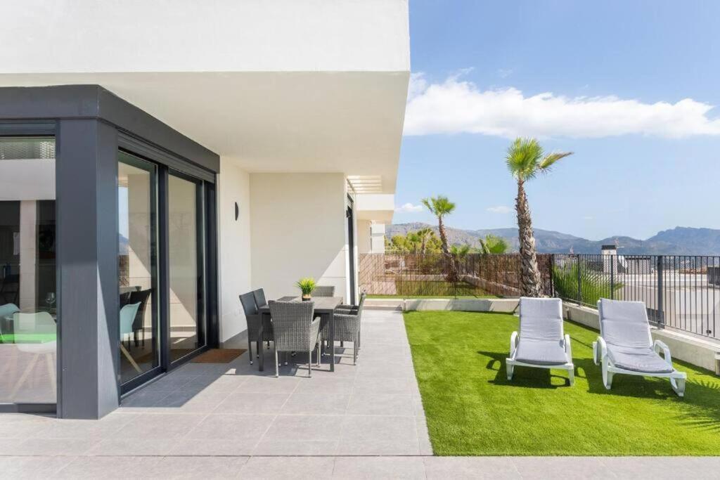 Casa Con Piscina Privada Polop Villa Luaran gambar