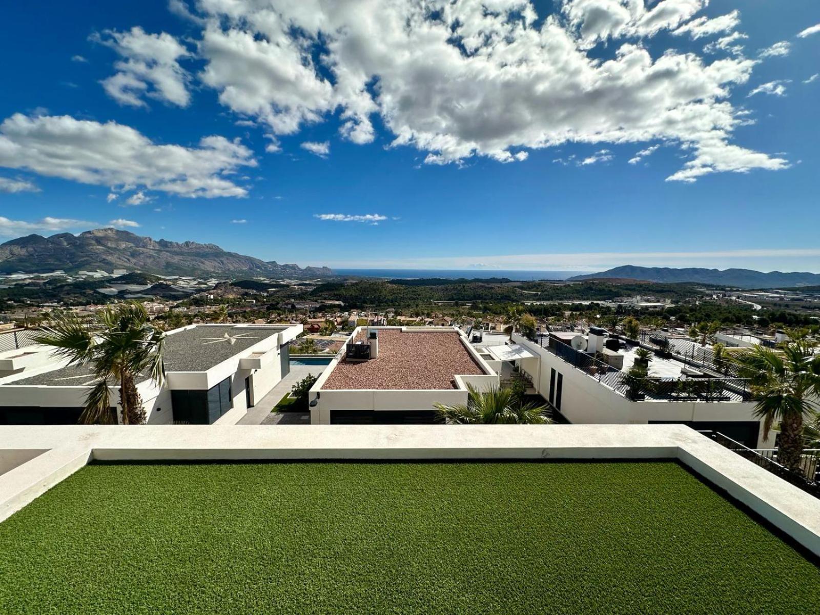 Casa Con Piscina Privada Polop Villa Luaran gambar