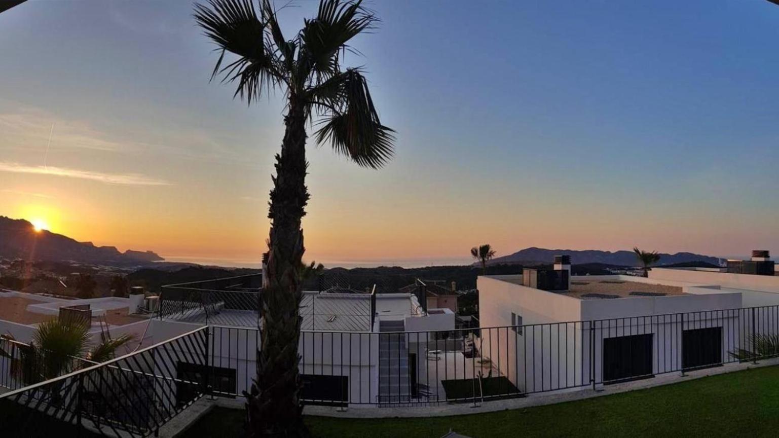 Casa Con Piscina Privada Polop Villa Luaran gambar